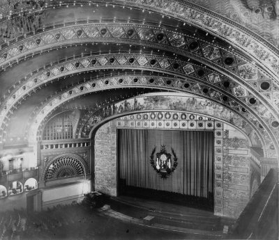 U.S. premiere of Massenet’s opera "Werther" at Chicago’s Auditorium Theatre, presented by the Metropolitan Opera on tour.