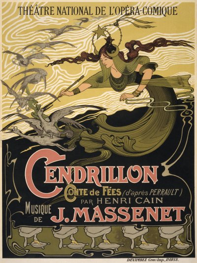 Massenet's "Cendrillon" received its world premiere at the Salle Favart, Opéra-Comique, Paris.