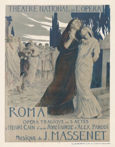 World premiere of Jules Massenet’s opera "Roma" at the Opéra de Monte-Carlo.