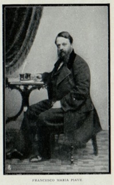 Francesco Maria Piave, librettist of Verdi's "Rigoletto", "La traviata", "Macbeth", "Simon Boccanegra", and "La forza del destino", was born.