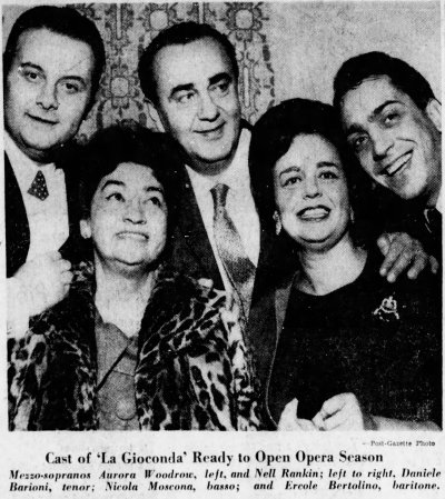 Nicola Moscona, Greek-born bass who sang 719 performances at the Metropolitan Opera in roles including Ramfis in "Aida", Sarastro in "Die Zauberflöte", and Oroveso in "Norma", died in Philadelphia.